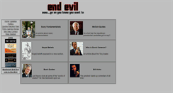 Desktop Screenshot of endevil.com